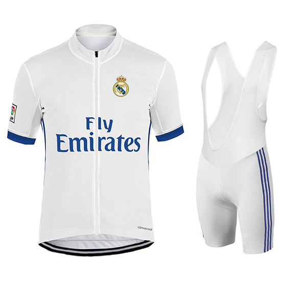 2017 Maillot Real Madrid Tirantes Mangas Cortas blanco